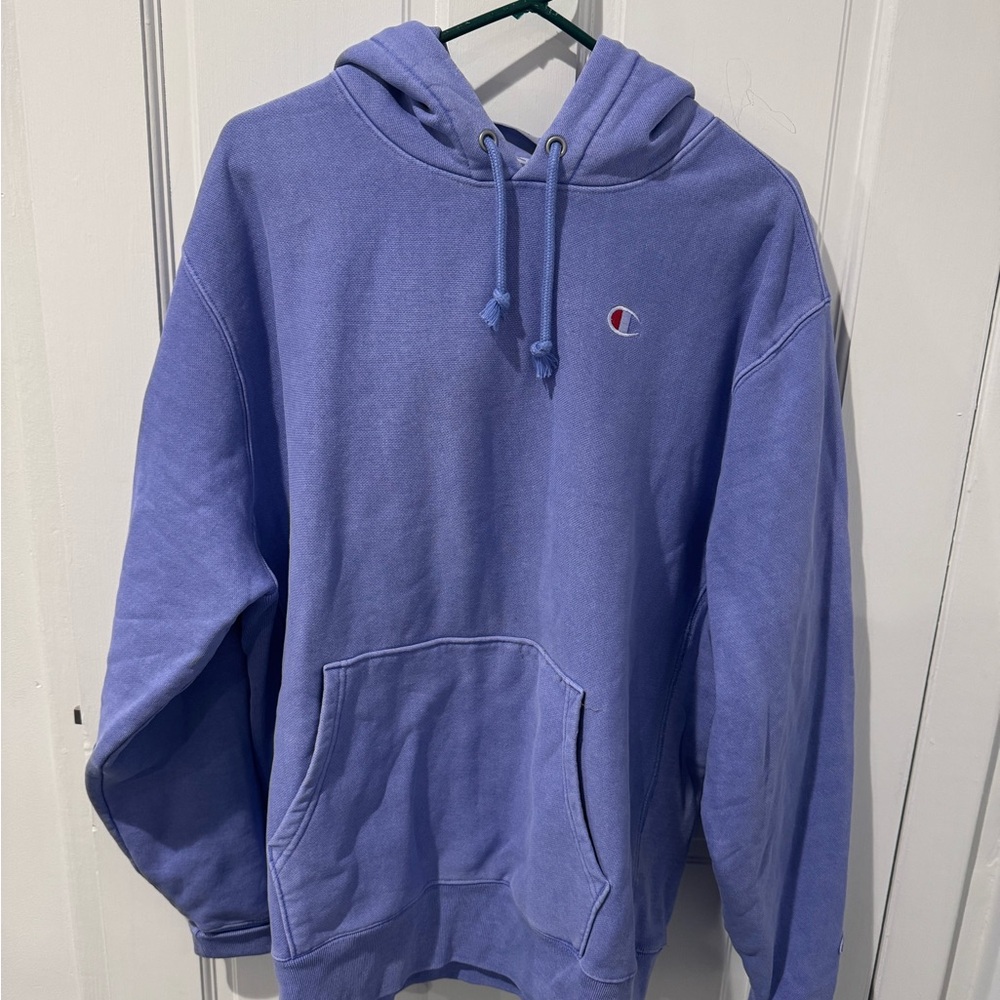 Champion Men's Cornflower Blue  Hoodie